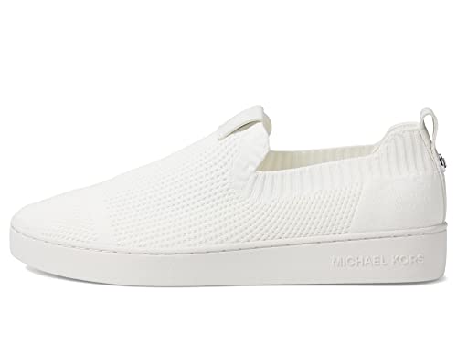 Michael Kors Juno Knit Slip-On Optic White 8 M