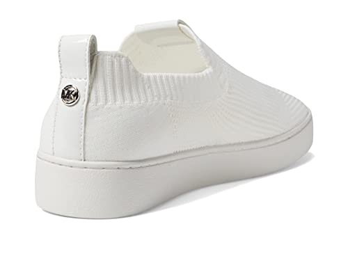 Michael Kors Juno Knit Slip-On Optic White 8 M