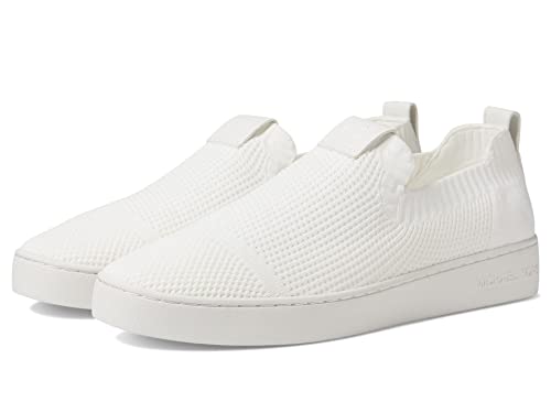 Michael Kors Juno Knit Slip-On Optic White 8 M