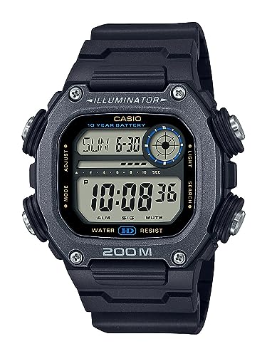 Casio Illuminator 10-Year Battery Extra Long Strap Men's Watch DW-291HX-1AV