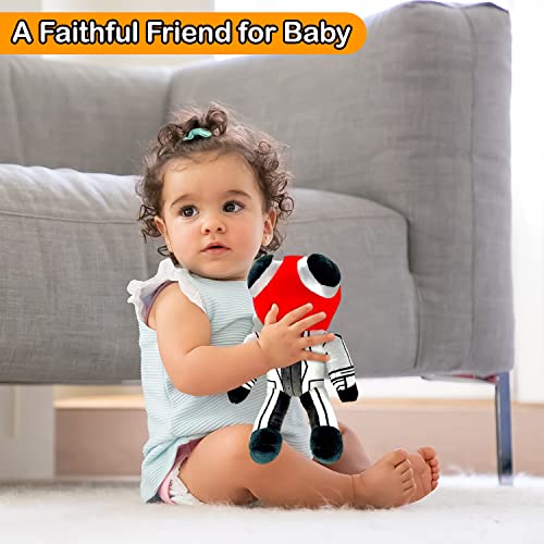 TwCare Rainbow Red Plush Toy for Kids Adults, Playing with Friends Family, Soft Stuffed Animal Plushie Toys, Plushies Birthday Thanksgiving Christmas Festival Night Party Favor Supplies Game Fans