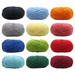 cdar Wool Yarn,Soft Yarn,Ease Thick & Quick Bulky Yarn, ,Heavenly Soft and Perfect for Knitting and Crocheting Green