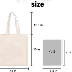 JMMDY Canvas Tote Bag For Woman,Reusable Fabric Bags Funny Aesthetic Tote Bag With Zipper Cute Cat Flower Tote Bag Reusable Grocery Bags Book Lightweight