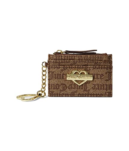 Juicy Couture Glam Card Case Chestnut Chino One Size