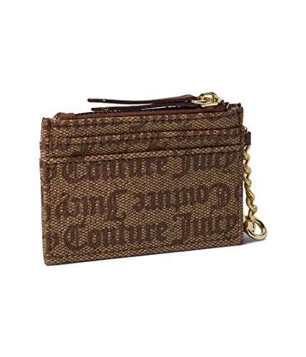 Juicy Couture Glam Card Case Chestnut Chino One Size