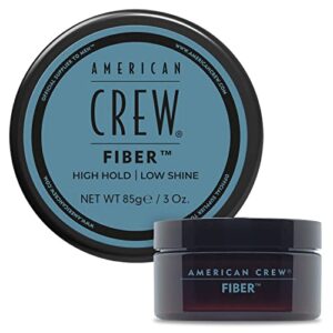 american crew men's hair fiber, like hair gel with high hold & low shine, 3 oz (pack of 1)