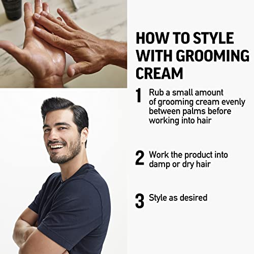 American Crew Men's Grooming Cream, Like Hair Gel with High Hold & High Shine, 3 Oz (Pack of 1)