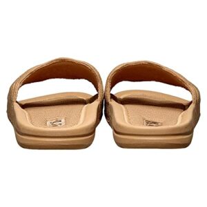 Athletic Propulsion Labs Women's Techloom ZigZag Slide, Tan, 7