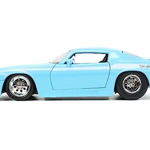 Jada Toys Big Time Muscle 1:24 1971 Chevy Camaro Die-Cast Car (Light Blue)