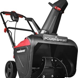 PowerSmart Electric Snow Blower, 120V 15A Snowblower Corded Electric Start, 21-Inch Single Stage Snow Thrower for Yard, DB5021