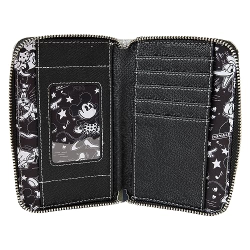 Loungefly Disney 100: Black and White Vault Wallet, Amazon Exclusive