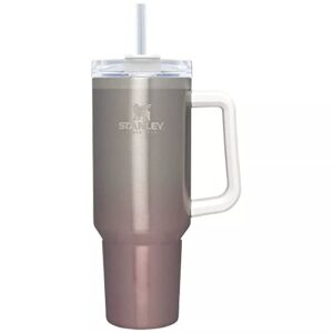 stanley adventure 40oz stainless steel quencher tumbler-champagne ombre