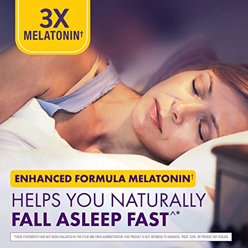 Zzzquil, Pure ZZZs, Enhanced Melatonin, Sleep Aid Gummies, 3X Melatonin, Helps you Naturally Fall Asleep Fast, 6mg Melatonin & Blend of Chamomile, Lavender & Valerian Root, 100 Count