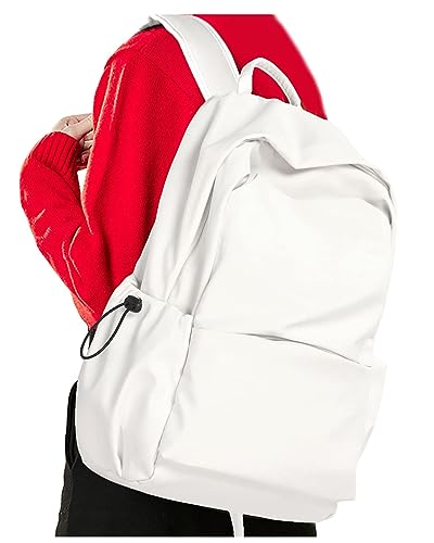 UPPACK Backpack For WomenAesthetic White Backpack For Men Lightweight Gym Backpack Casual Daypack Laptop Backpack College