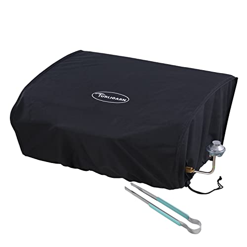 Cover for Blackstone 22 inch Griddle Water Resistant 600D Polyester Heavy Duty Flat top 22" Gas Grill Cover Exclusively Fits Blackstone 22" Griddle Cooking Station-22in Griddle with Hood Cover