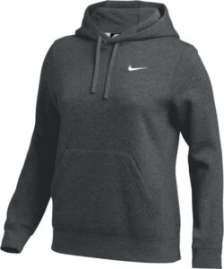 nike women's hoodie, anthracite, xl tall