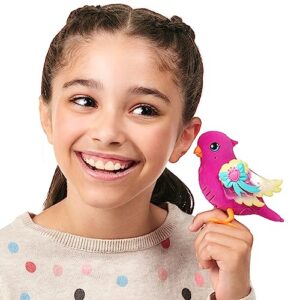 Little Live Pets - Lil' Bird & Bird Cage, New Light Up Wings with 20 + Sounds, and Reacts to Touch