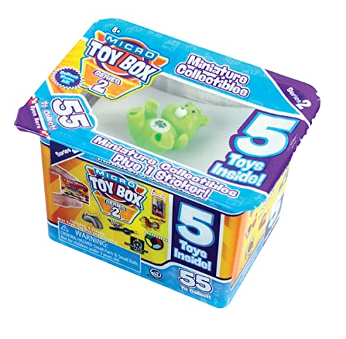 Worlds Smallest Micro Toy Box Series 2 Mini Collectible Set of 6 Cups