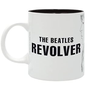 abystyle the beatles revolver ceramic coffee tea mug 11 oz. music artist band drinkware home & kitchen essential gift