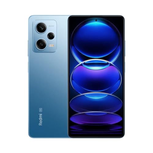 Xiaomi Redmi Note 12 Pro 5G + 4G (128GB + 6GB) Factory Unlocked 6.67" 50MP Triple Camera (Only Tmobile/Metro/Mint USA Market) + Extra (w/Fast Car Charger Bundle) (Light Blue)