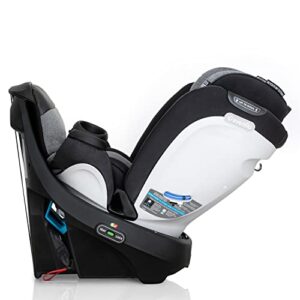 Evenflo Gold Revolve360 Extend All-in-One Rotational Car Seat with SensorSafe (Moonstone Gray)