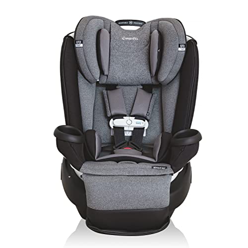 Evenflo Gold Revolve360 Extend All-in-One Rotational Car Seat with SensorSafe (Moonstone Gray)