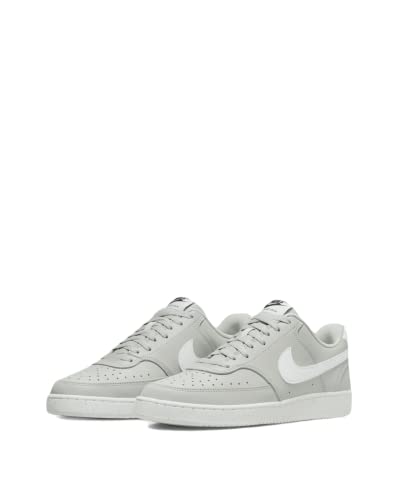 Nike Mens Court Vision Low Basketball Shoes (10) Grey/White