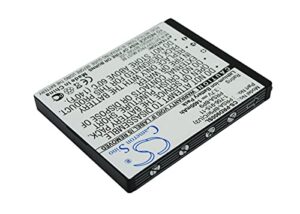 nubodi replacement for battery sony 1-756-915-11, prsa-bp9, prsa-bp9//c(u3) portable reader prs-900, portable reader prs-900bc, prs-900, prs-900bc, ready daily edition