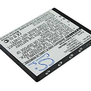NUBODI Replacement for Battery Sony 1-756-915-11, PRSA-BP9, PRSA-BP9//C(U3) Portable Reader PRS-900, Portable Reader PRS-900BC, PRS-900, PRS-900BC, Ready Daily Edition