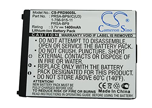 NUBODI Replacement for Battery Sony 1-756-915-11, PRSA-BP9, PRSA-BP9//C(U3) Portable Reader PRS-900, Portable Reader PRS-900BC, PRS-900, PRS-900BC, Ready Daily Edition