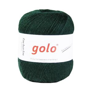 golo merino wool for knitting 3-ply warm soft lightweight cashmere yarn for crocheting