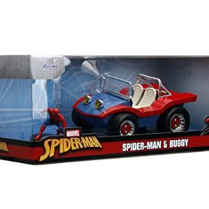 Jada MARVEL 60TH ANNIVERSARY 70S EDITION BUGGY WITH SPIDERMAN