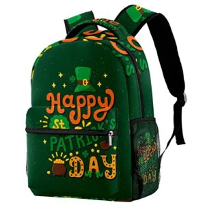 travel backpack,carry on backpack,happy st.patrick's day,hiking backpack outdoor sports rucksack casual daypack