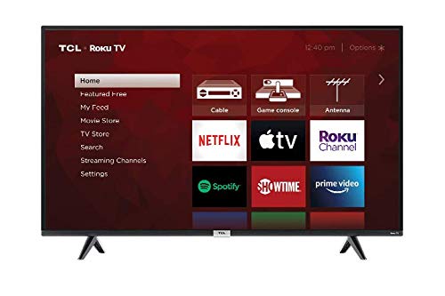 TCL 43-Inch Class 4K 2160p Ultra HD Smart LED TV HDR10 60Hz Refresh Rate Compatible with Alexa & Google Assistant 43S431 (Renewed)