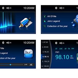 Audio Systems Marine Gauge Receiver - Weatherproof, 4-inch Display Screen, Built-in Amplifier, Bluetooth, Digital Media MP3 Player, No CD Player, USB Port, AM/FM Radio