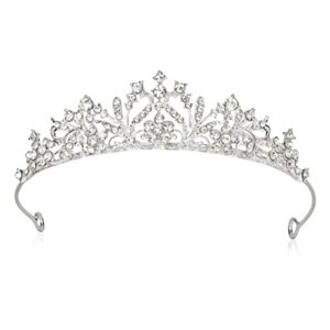 vovii tiaras and crowns for girls headband princess tiaras for little girls birthday pageant cosplay prom princess silver crown for girl's decorations