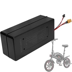 ylubik electric bike battery - 36v 10ah, folding electric bicycle 360wh replacement li-ion battery, motor max power 250w