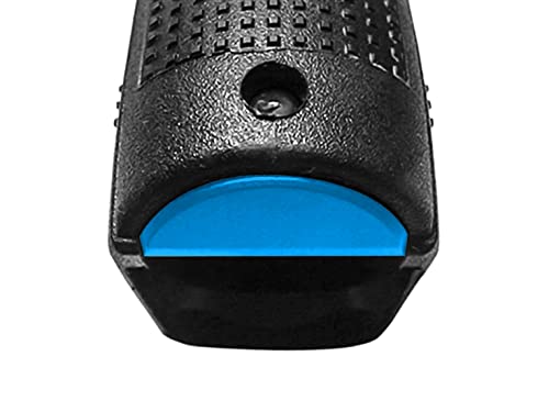 NDZ Performance Aluminum Grip Frame Plug for Glock Gen 4-5 17 19 22 23 24 31 32 34 35 37 38 45 9MM .40 .357 .45 Gap No Backstraps, Laser Engraved in Blue - US Army Special Forces Emblem