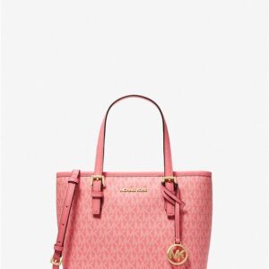 Michael Kors XS Carry All Jet Set Travel Womens Tote (GRAPRFRUIT)