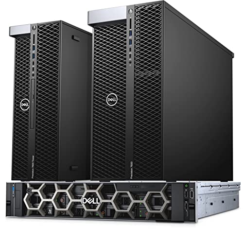 Dell Precision T7820 Workstation Desktop (2018) | Core Xeon Silver - 1TB SSD + 1TB SSD - 32GB RAM - RTX A4000 | 8 Cores @ 3.2 GHz - 8GB GDDR6 Win 11 Pro (Renewed)