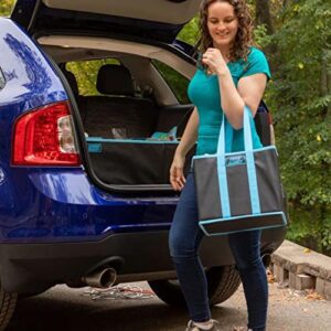 Tote Buddy - Collapsible and Heavy Duty Large Tote Bags for Organizing (Mid Size, 1 Tote)