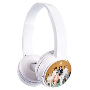 zhengge kpop bts butter merchandise bluetooth headphones with built-in mic for army gifts