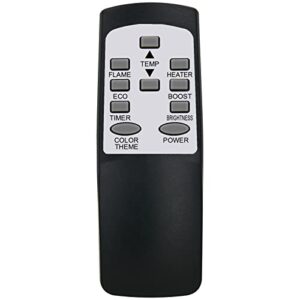 Replacement Remote Control for Dimplex Ignite XLF50-EU XLF74-EU XLF100-EU XLF60 XLF50 XLF74 3D Multi-Fire Ember Electric Firebox Fireplace