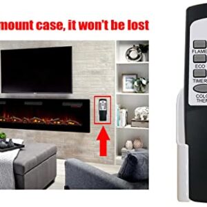 Replacement Remote Control for Dimplex Ignite XLF50-EU XLF74-EU XLF100-EU XLF60 XLF50 XLF74 3D Multi-Fire Ember Electric Firebox Fireplace