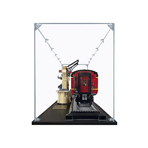 SONGLECTION Acrylic Display Case Compatible for Lego Harry Potter Express – Collectors' Edition #76405, Dustproof Display Case (Case Only) (Lego Sets are NOT Included)