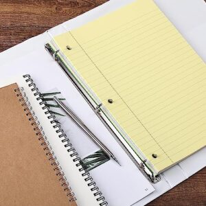 Mr. Pen- Colored Loose Leaf Paper Wide Ruled, 100 Sheets, 8” x 10.5”, 3- Hole Punched, Notebook Paper, Lined Paper, Binder Paper, Writing Paper, Filler Paper, Wide Ruled Notebook Paper