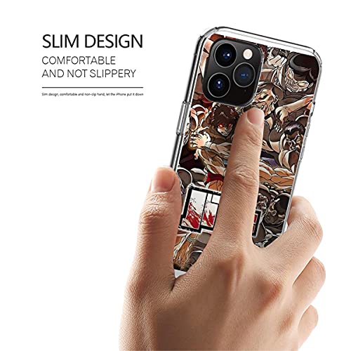 Phone Case Cover Compatiable with iPhone 14 Samsung 15 Baki 8 Hanma Pro Max 7 X Xr 11 12 Se 2020 13 14 Waterproof Accessories Scratch Transparent