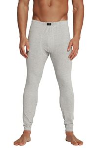jp 1880 menswear big & tall plus size l-8xl long underpants gray melange xxxxxx-large 816958123
