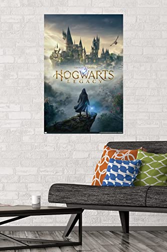 Trends International Harry Potter: Hogwarts Legacy - Key Art Wall Poster, 22.37" x 34.00", Unframed Version