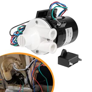 apta92p10wd1 water pump motor assembly fits for hoshizaki ice machine includes capacitor replacement for km500mah, km630mah, km900mah